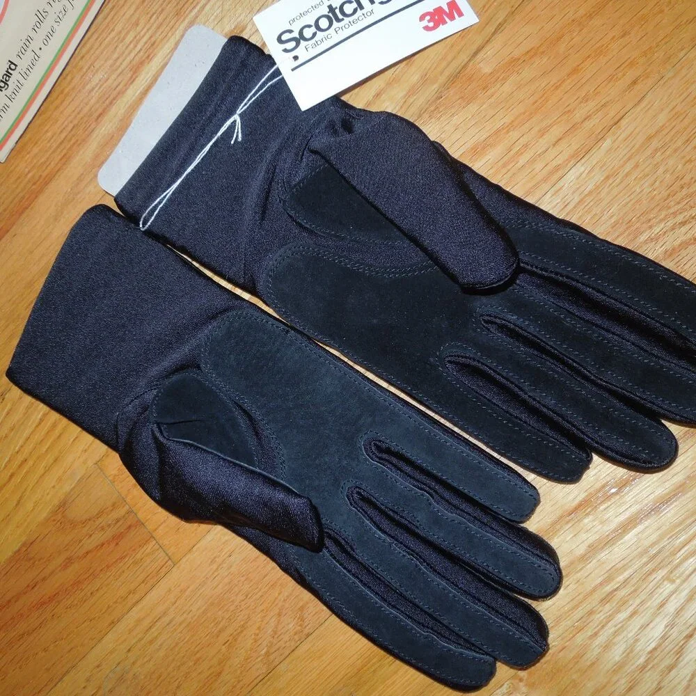 Vintage BLACK Totes Ladies Driving Gloves